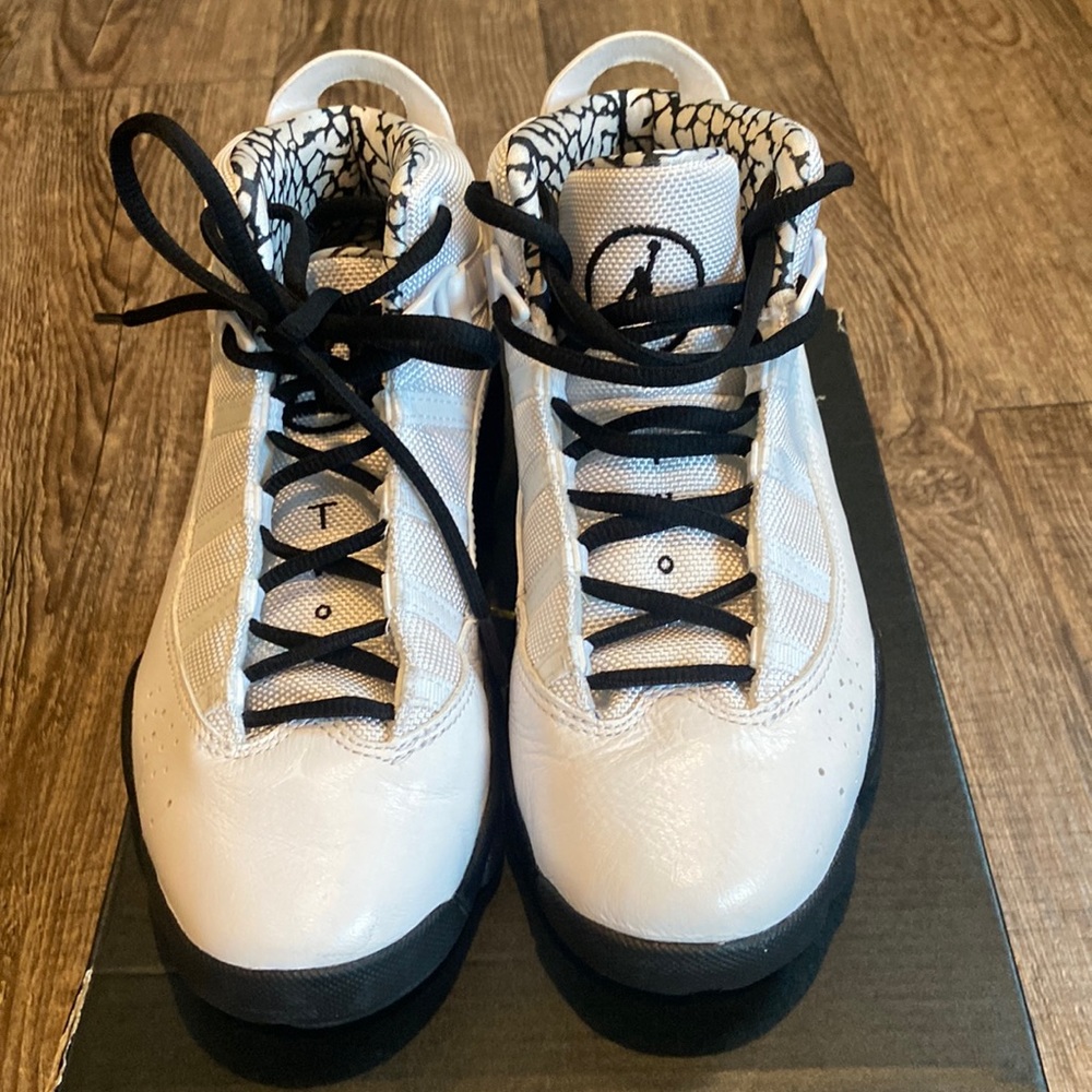 🖤 Gently Loved-Authentic Jordan 6 Rings 323432 107 Boys Size 2.5Y 🤍